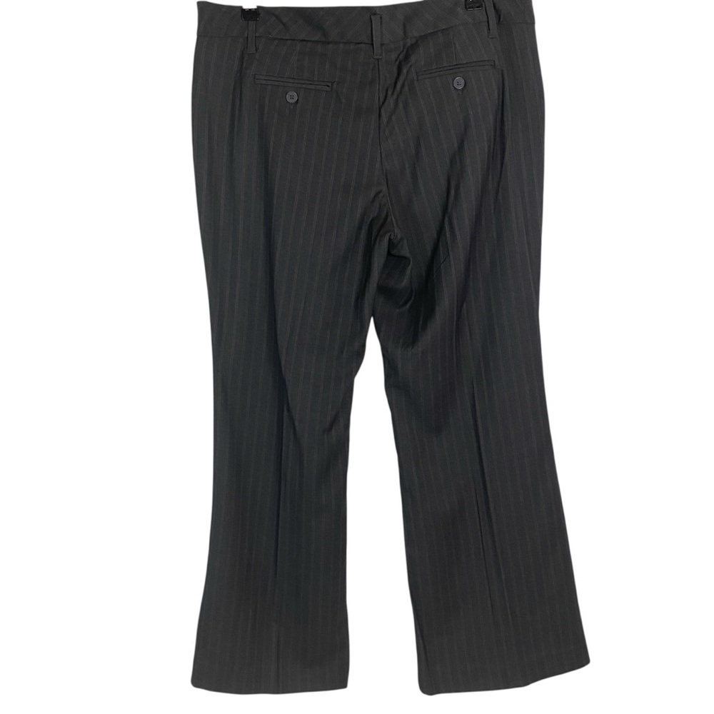New York & Company Womens Dress Pants Size 16 Petite Flare Leg Bluish Gray - Picture 2 of 10